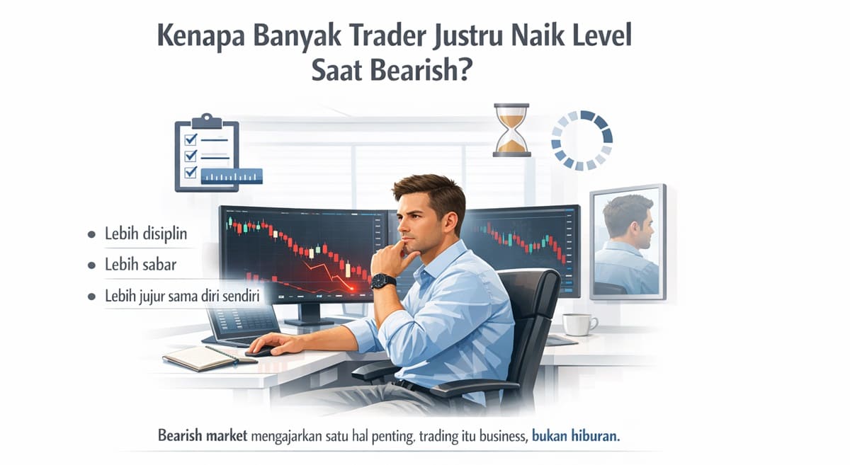 Banyak Trader Justru Naik Level Saat Bearish