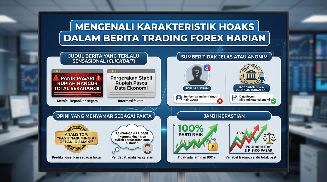Mengenali Karakteristik Hoax Berita Forex