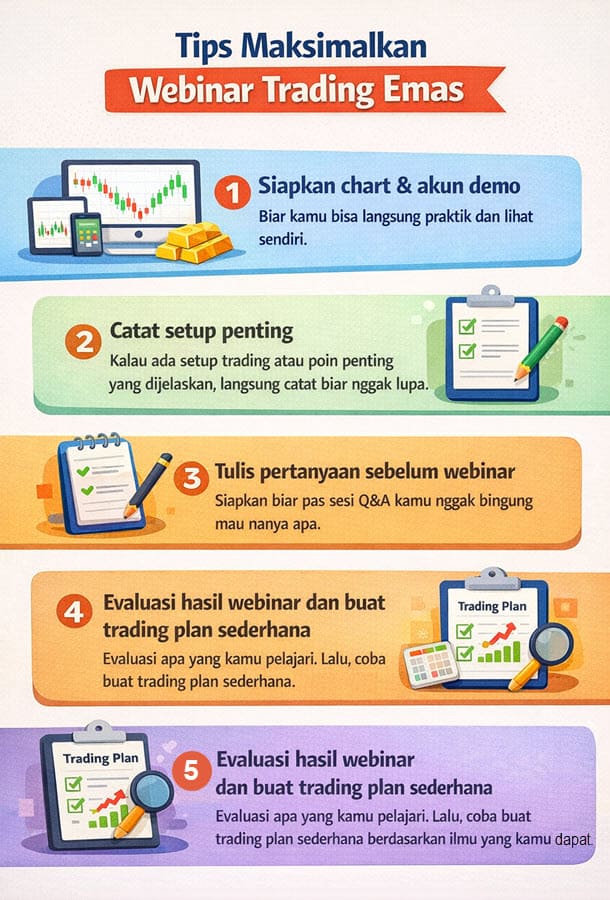 Tips Maksimalkan Webinar