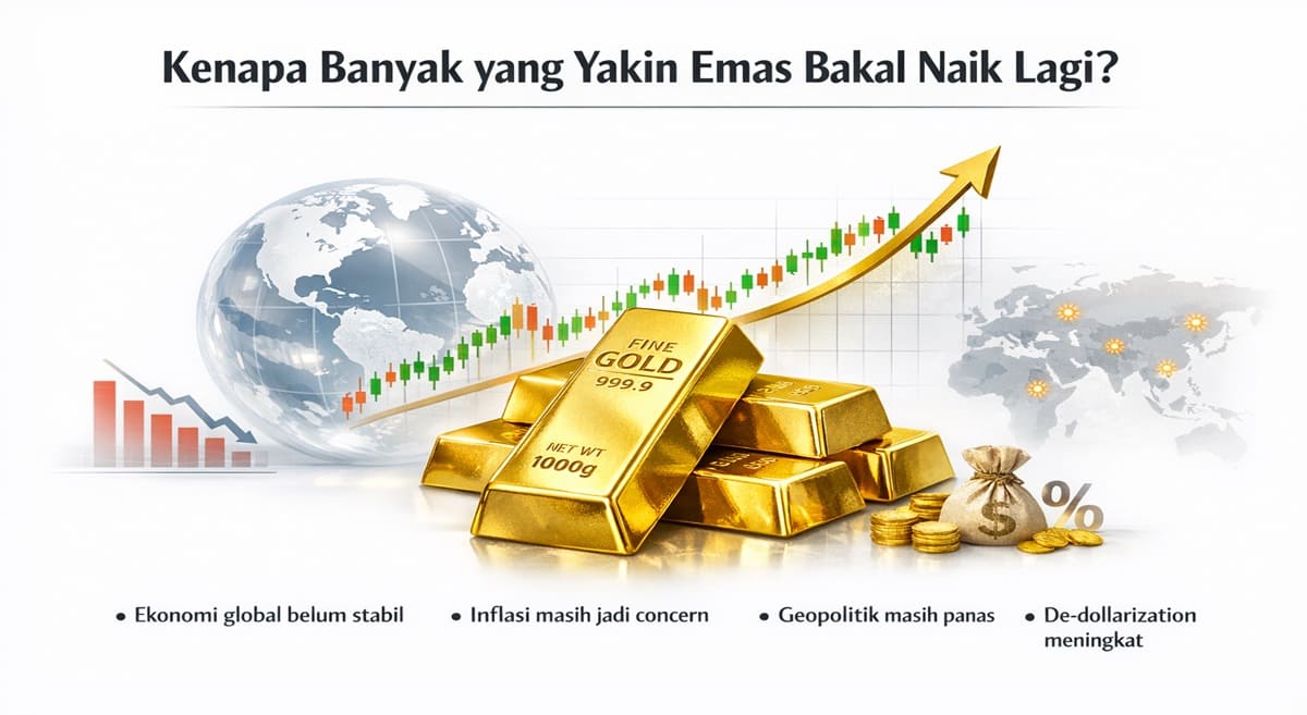 Emas naik lagi