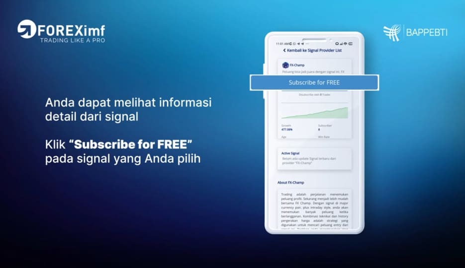Subscribe signal forex gratis FOREXimf