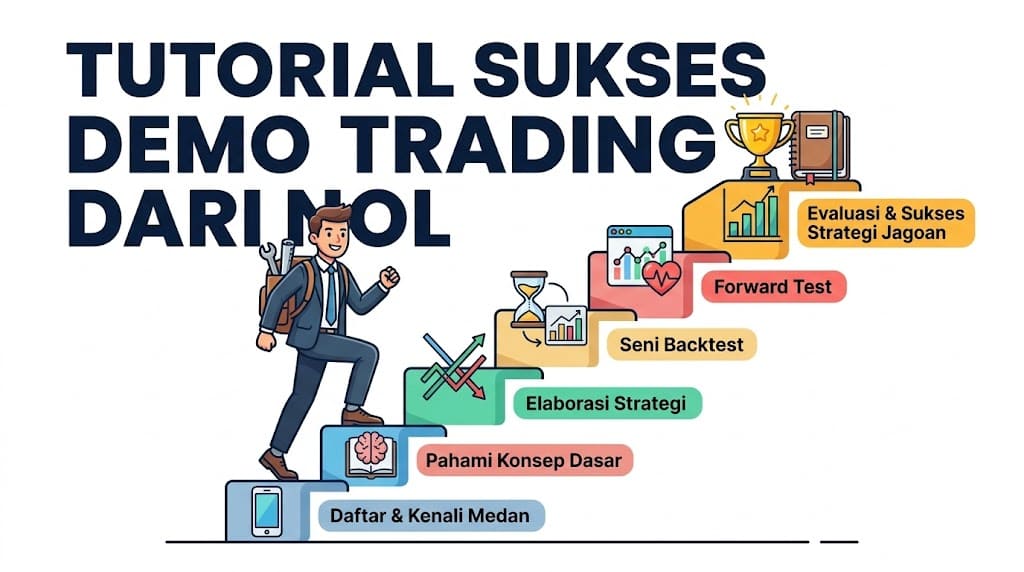 memilih akun demo trading