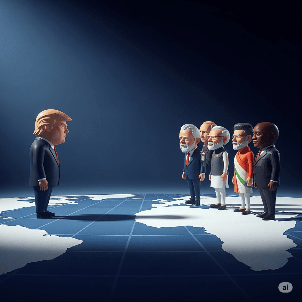 BRICS vs Tarif Trump