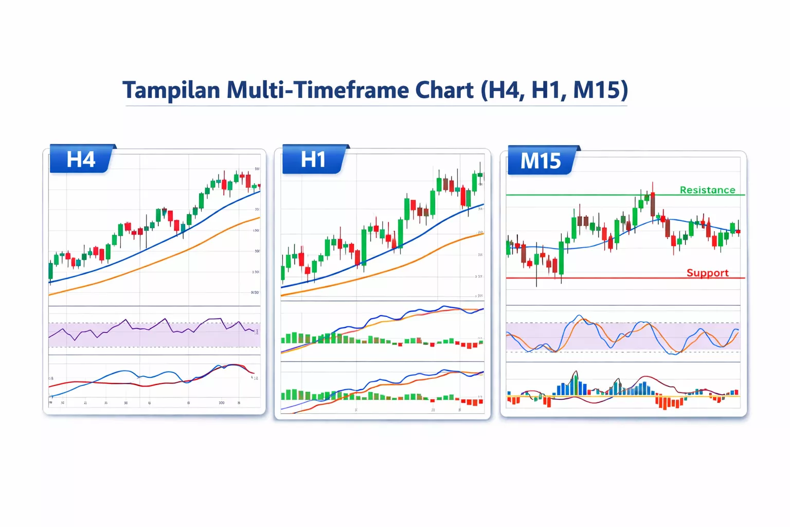 timeframe terbaik untuk analisa xauusd