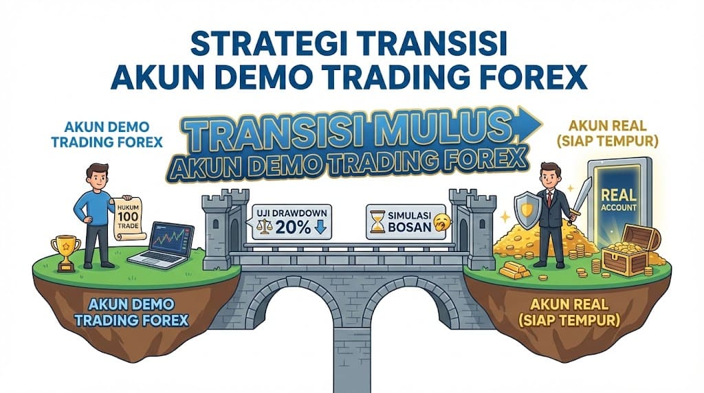 akun demo ke akun real