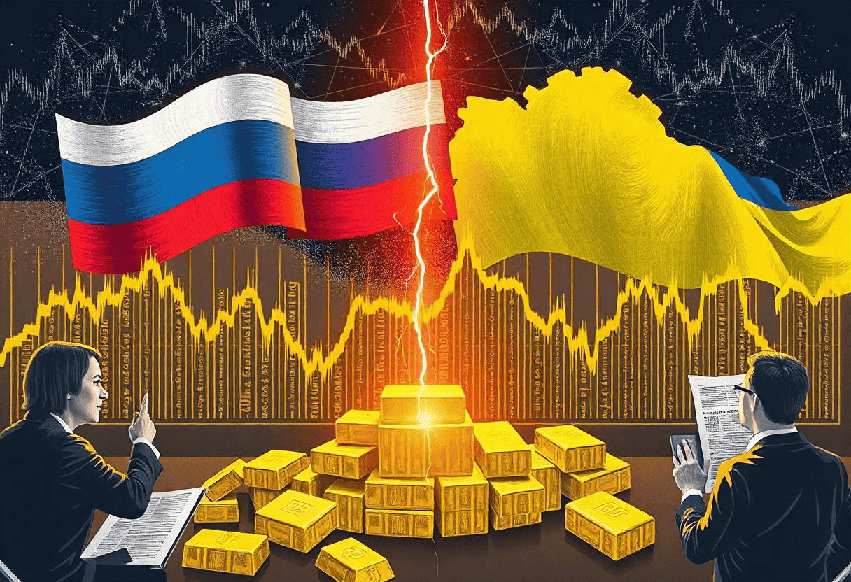 Dampak perdamaian perang ukraina terhadap harga emas dunia