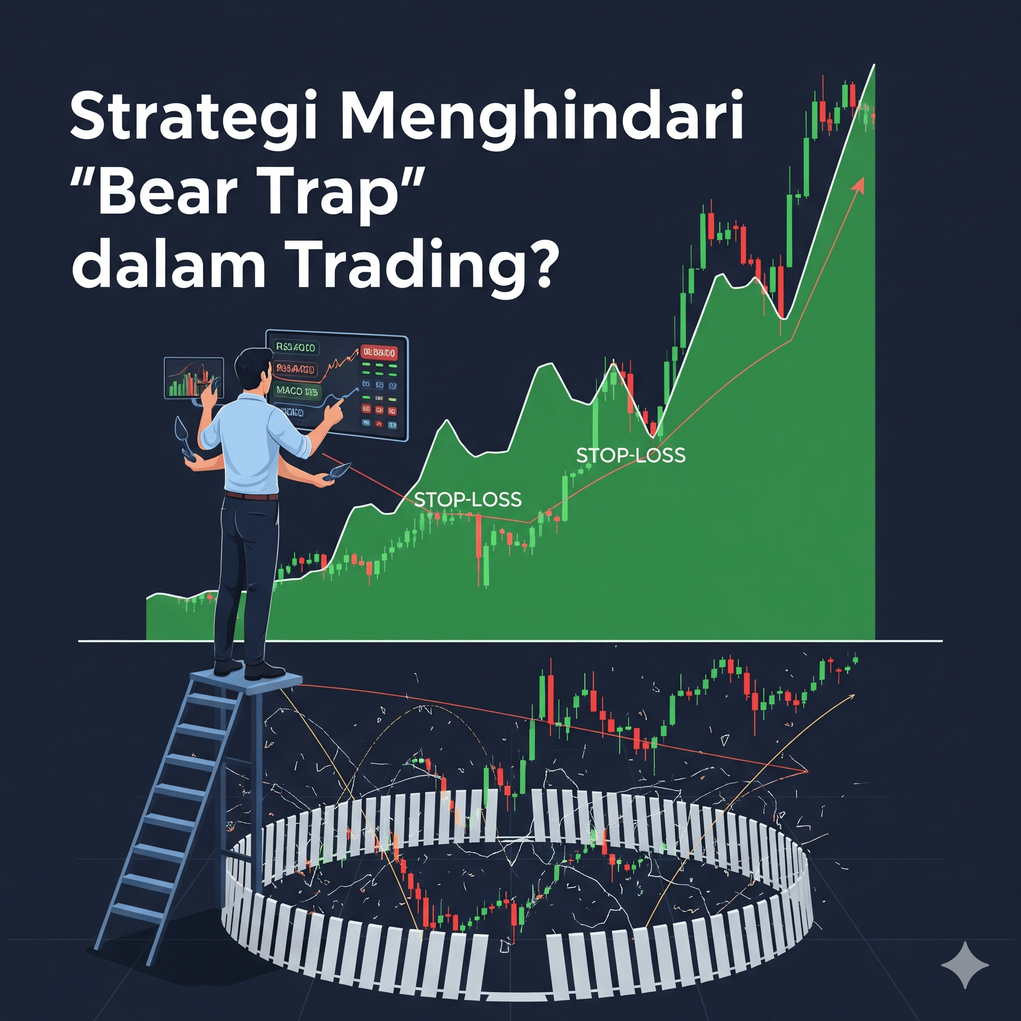 strategi menghindari bear trap