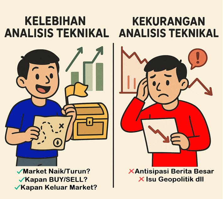 Kelebihan dan Kekurangan Teknikal Forex