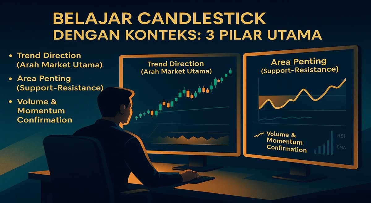 3 pipllar utama candlestick forex
