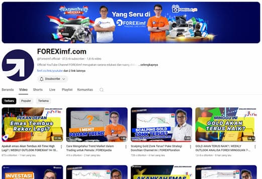 Youtube FOREXimf
