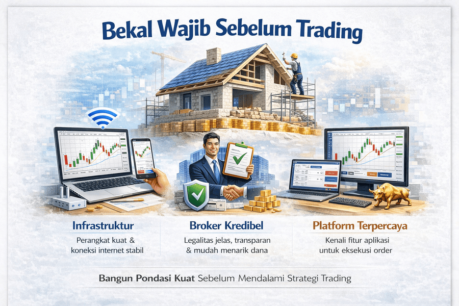 bekal wajib sebelum trading