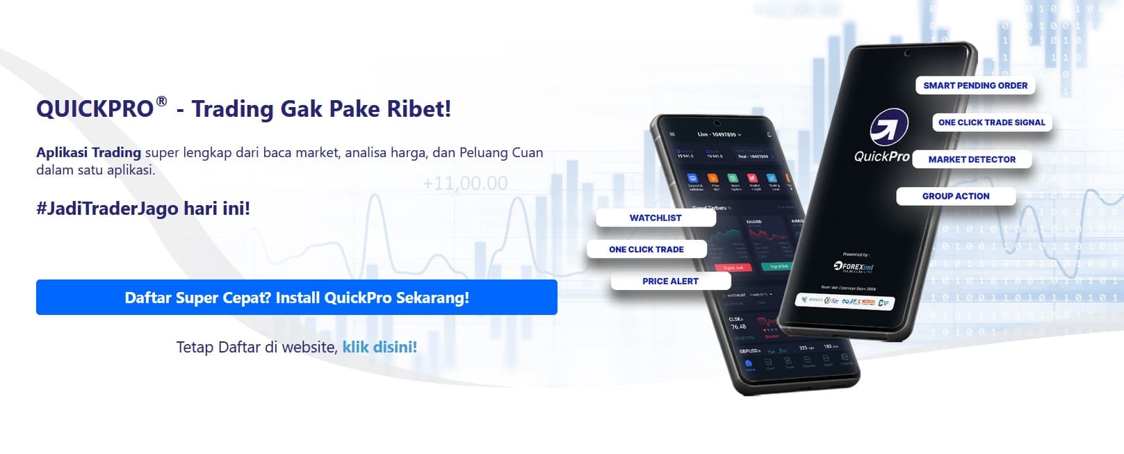 Aplikasi Trading Emas QuickPro