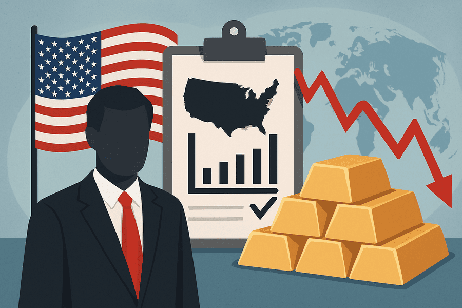 Pengaruh kebijakan amerika terhadap harga emas