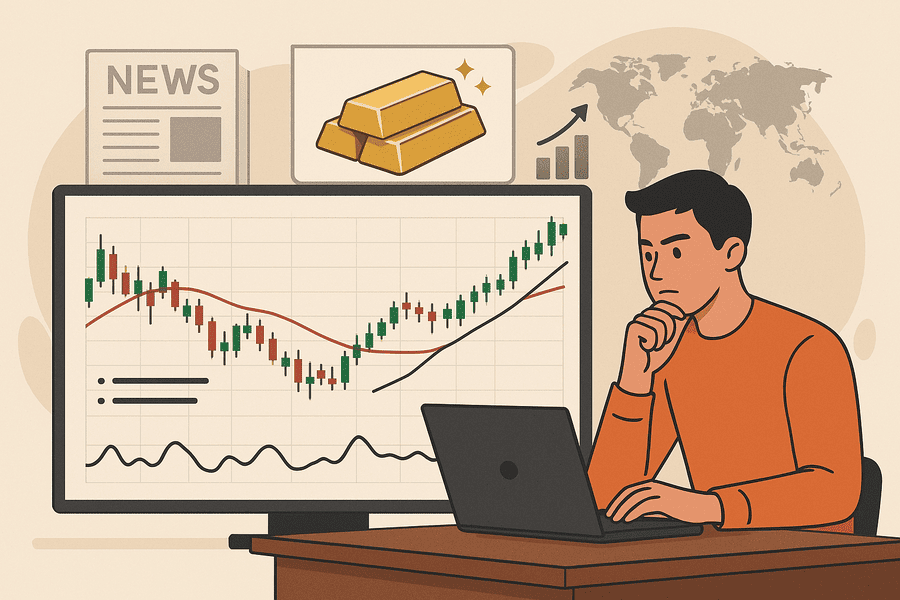 Prediksi Harga emas berdasarkan kondisi Geopolitik