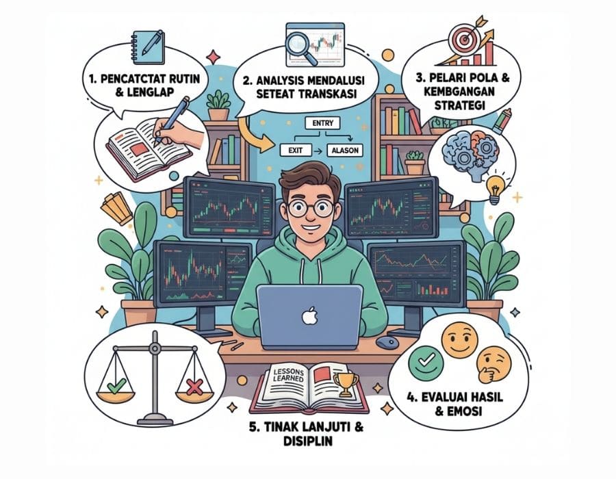 tips agar jurnal trading lebih efektif