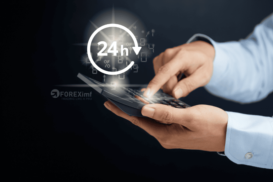 transaksi forex 24 jam