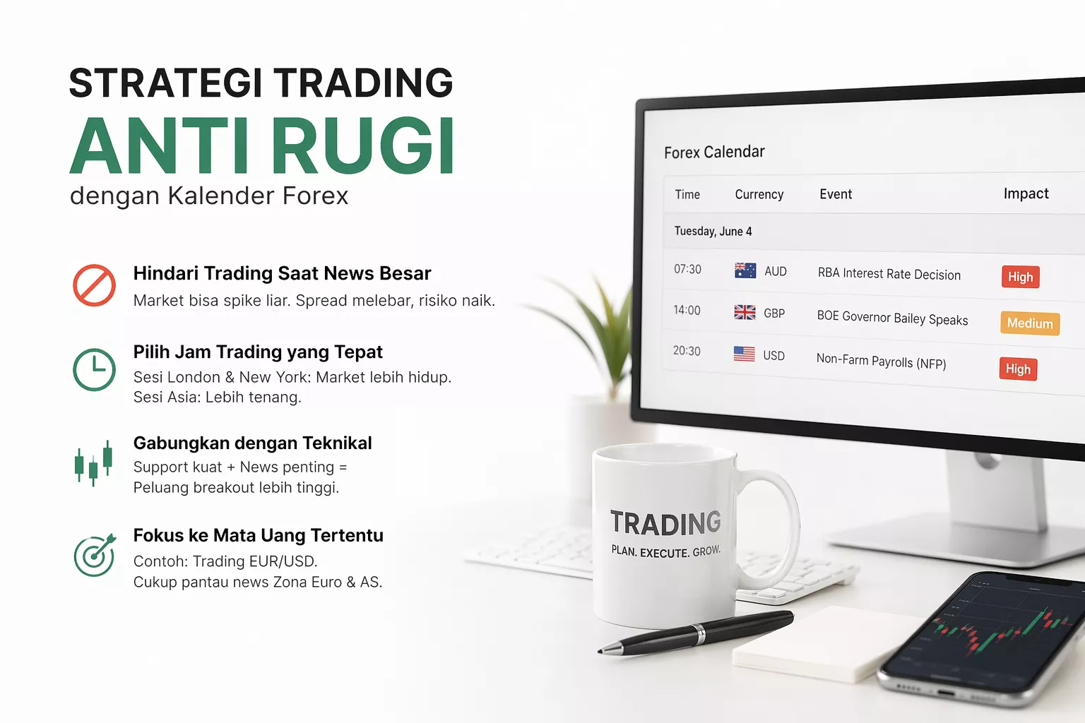 strategi trading anti rugi