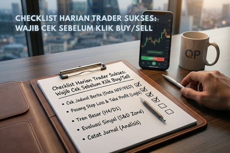 checklist harian trader sukses