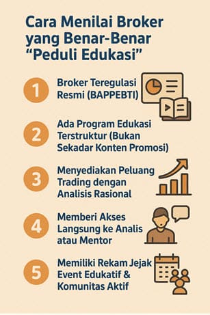 Ciri broker terbaik