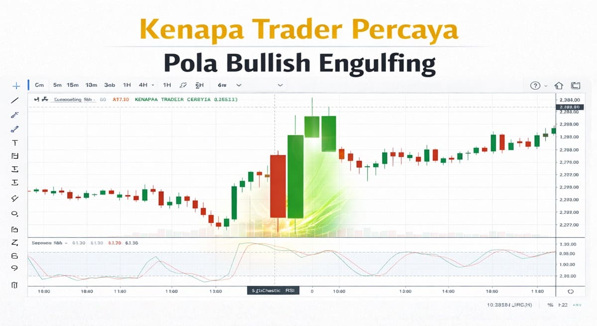 Trader percaya bullish engulfing