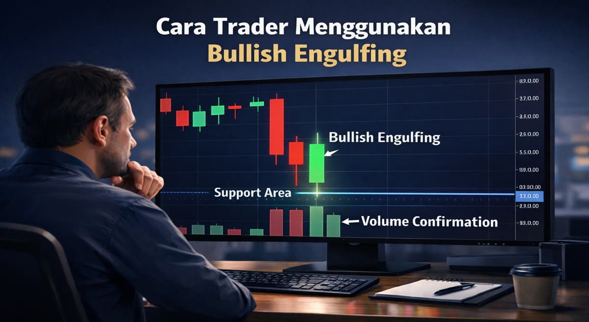 cara menggunakan bullish engulfing