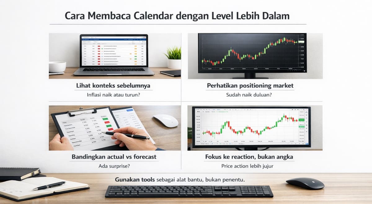 cara membaca calendar forex