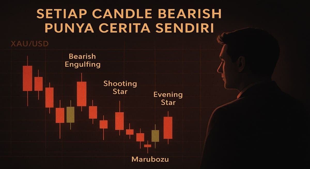Setiap candle bearish punya cerita sendiri