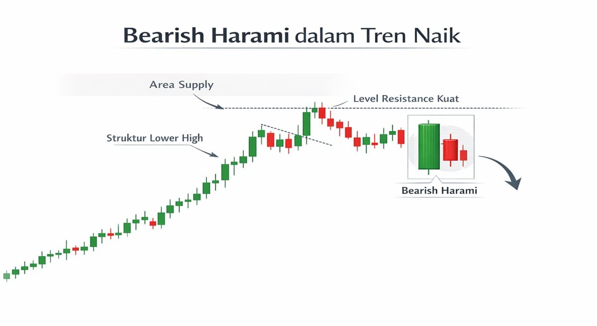 Bearish harami