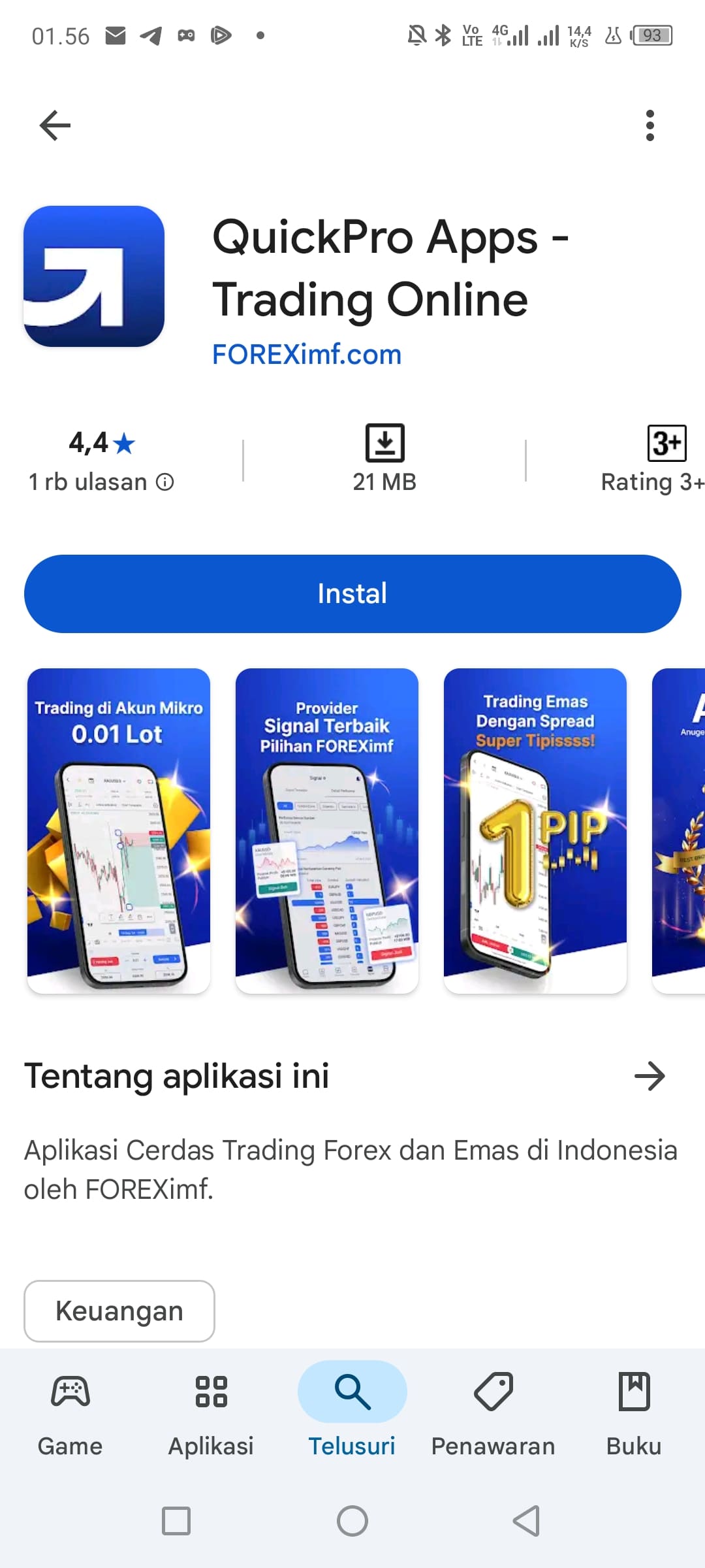 Install QuickPro