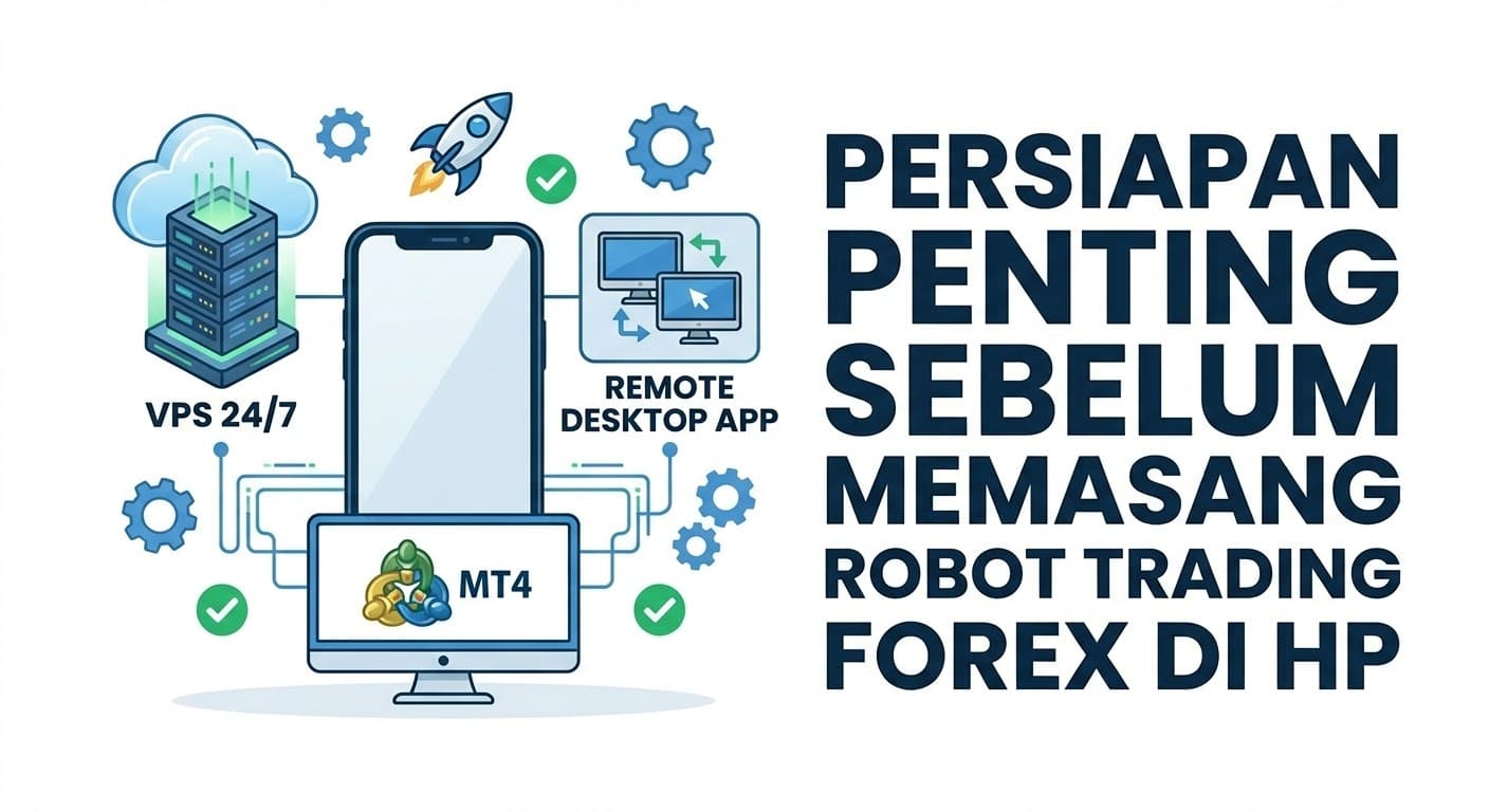 persiapan sebelum memasang robot trading forex
