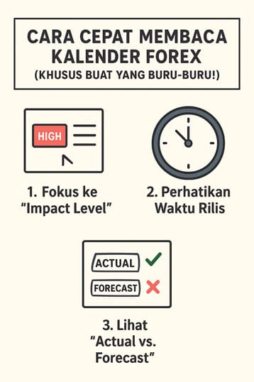 Cara cepat baca kalender forex