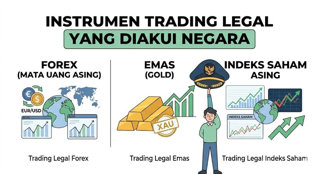 instrumen perdagangan legal