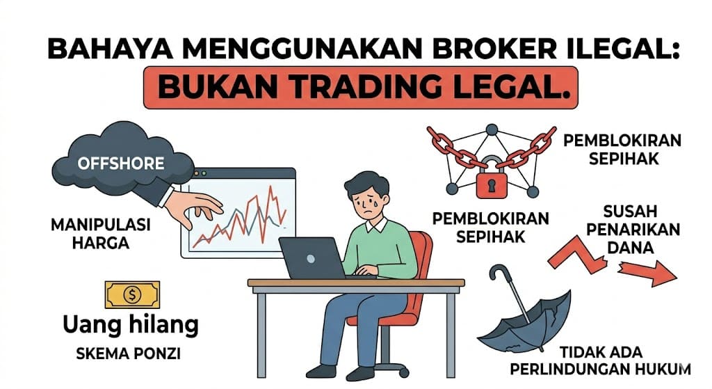 bahaya broker ilegal