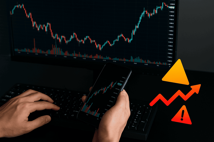 Resiko trading dengan leverage tinggi