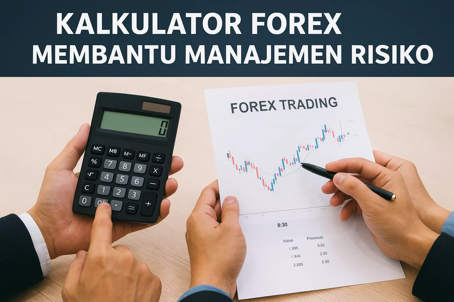 Kalkulator forex membantu manajemen resiko