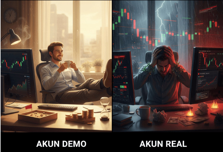 Hasil di Akun Demo Terasa begitu Mudah