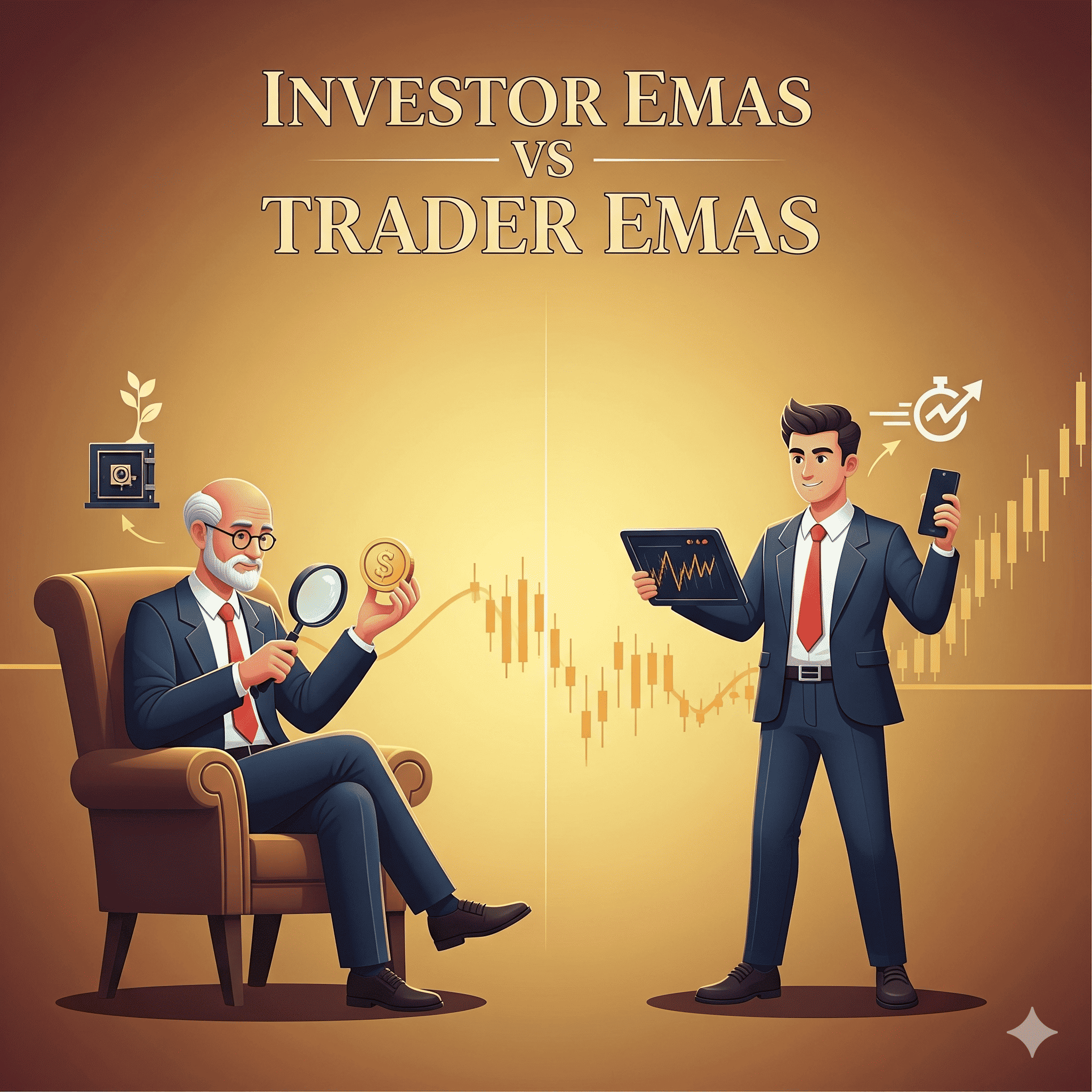 Investor emas VS trader emas