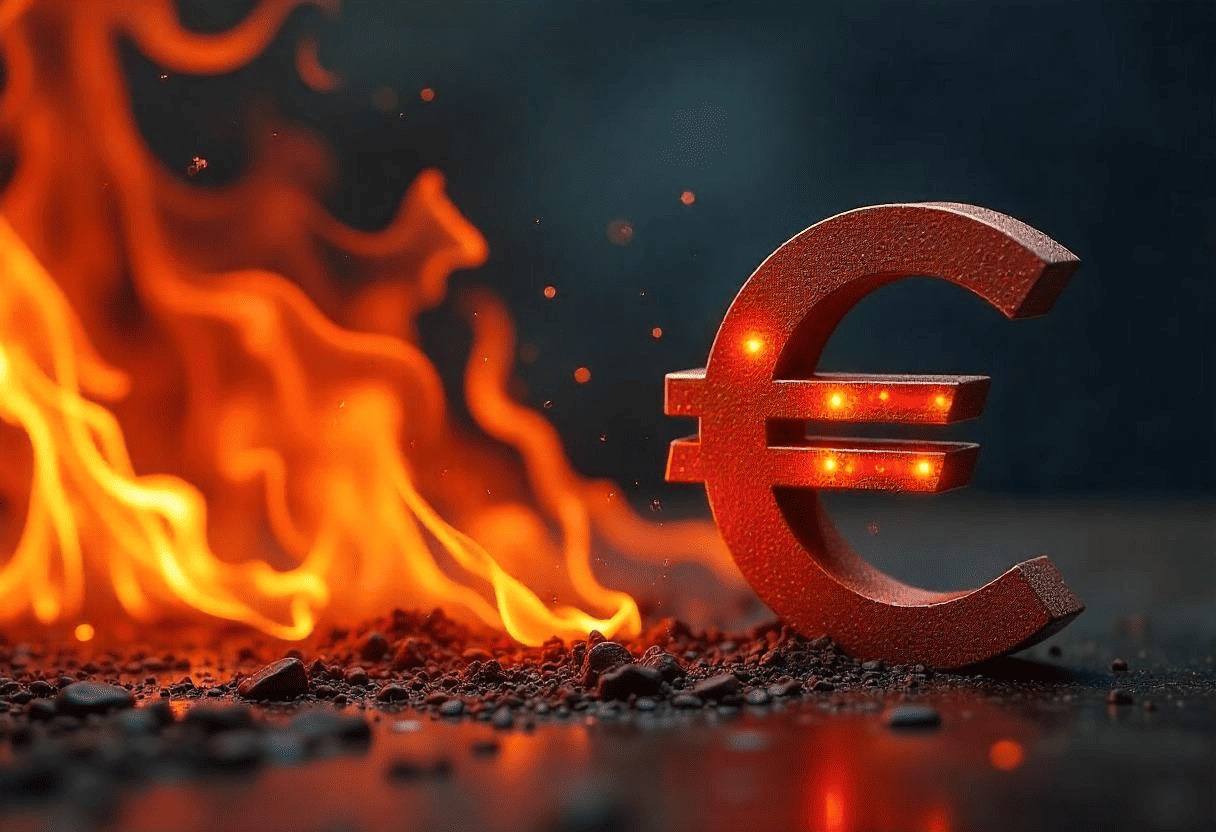 Inflasi karena tekanan pada EURO