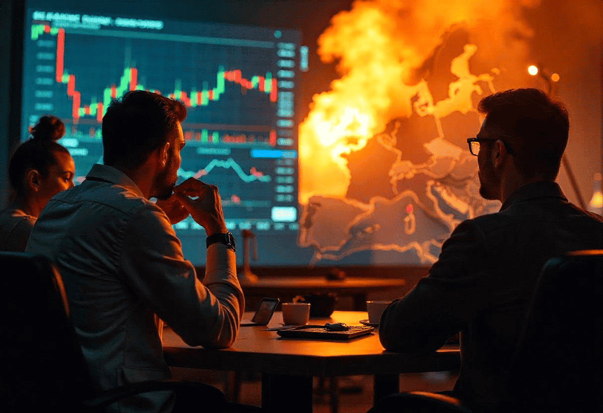 Trader menyikap perang ukraina