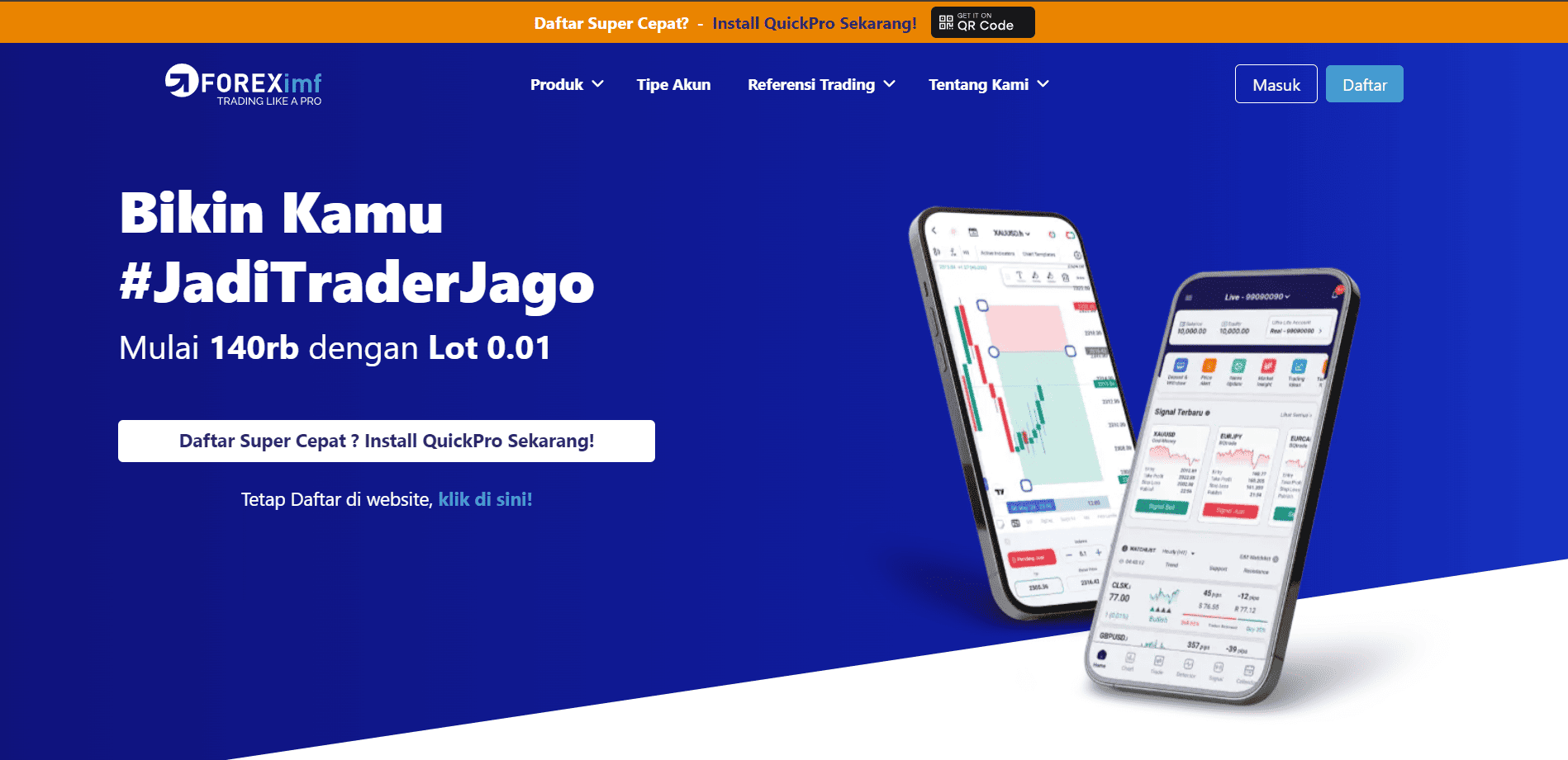 FOREXimf trader tepat untuk trading kamu