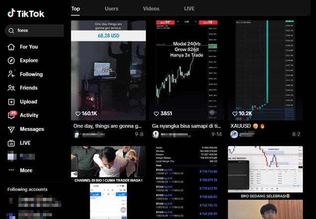TikTok Forex Indonesia