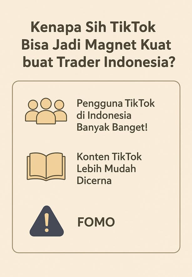 Kenapa TikTok jadi magnet untuk belajar forex