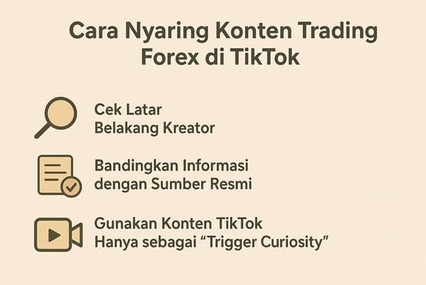 Menyaring Konten Forex di TikTok