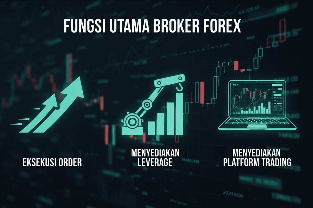 Fungsi utama broker forex
