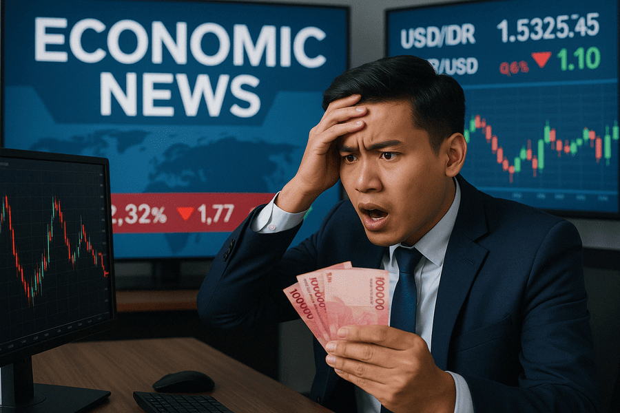 Dampak berita ekonomi terhadap nilai tukar rupiah