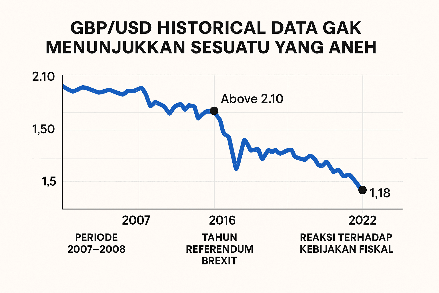 GBPUSD historikal data