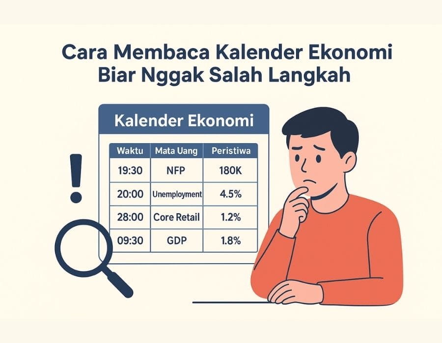 Cara membaca kalender ekonomi