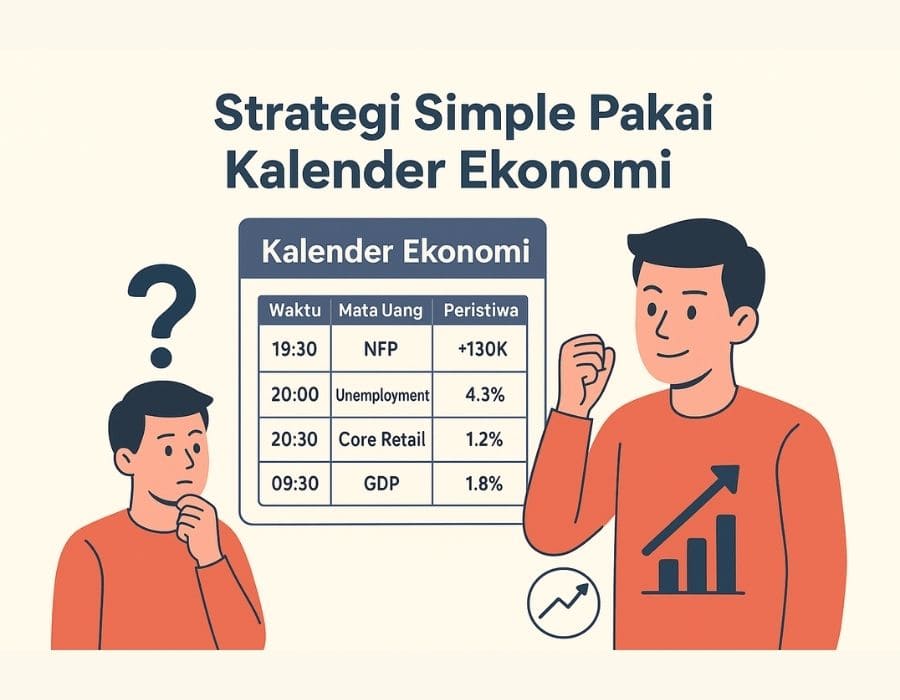 Strategi simple menggunakan kalender ekonomi