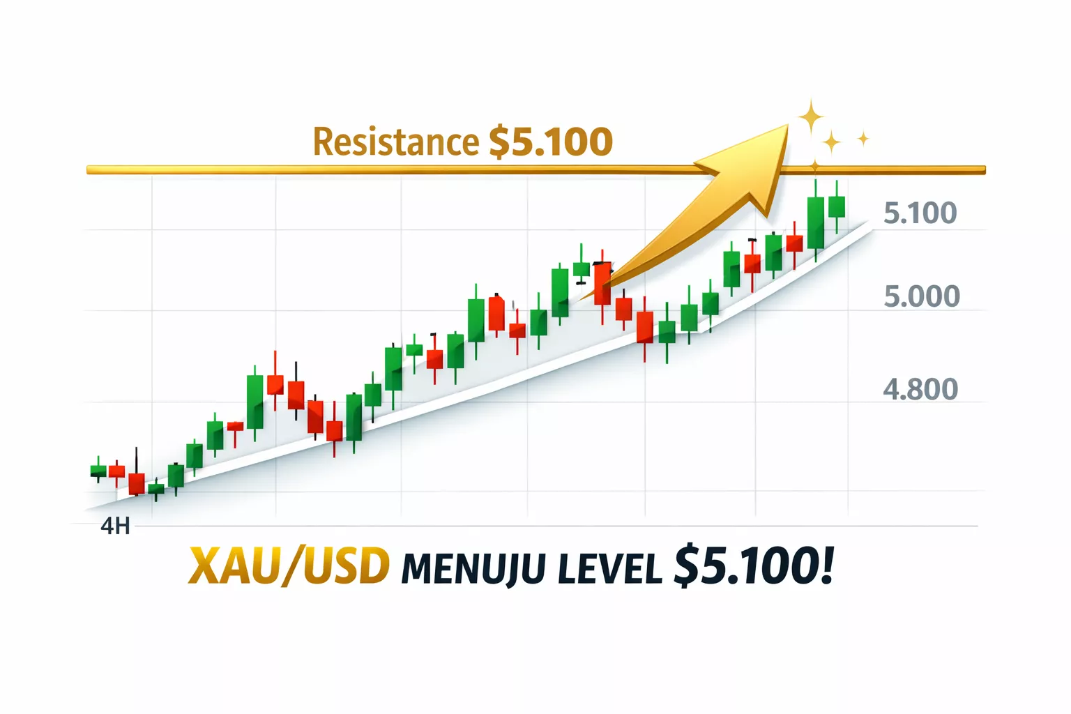 Kenapa harga emas bullish