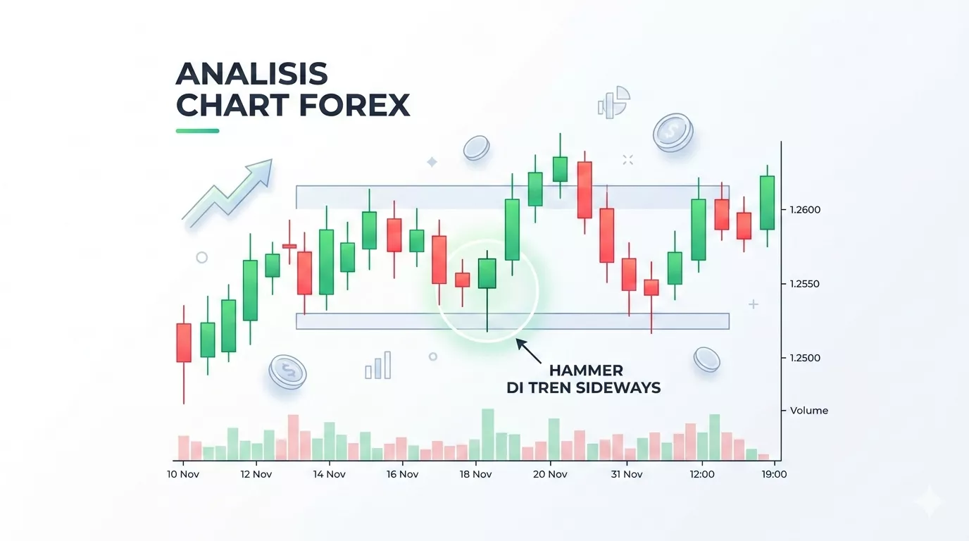cara membaca hammer candle